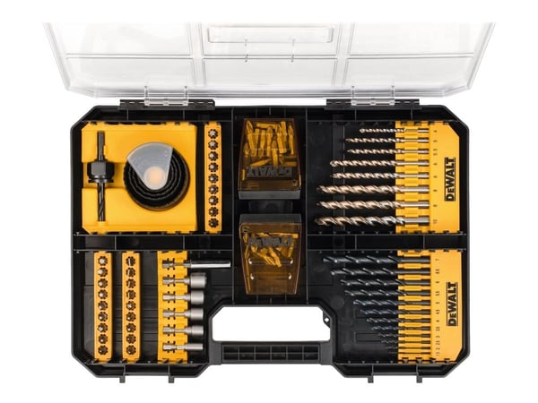 DeWALT High Performance Fit Tstak IV Drawer - Borr- och skruvmejselbitsats - 100 delar