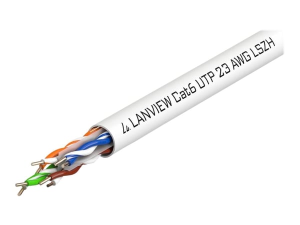 Lanview LVN122112, 305 m, Cat6, U/UTP (UTP)