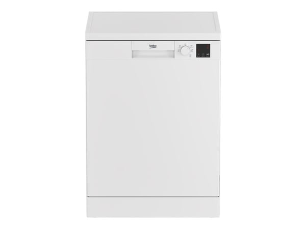 Beko DVN05320W - Oppvaskmaskin - bredde: 59.8 cm - dybde: 60 cm - høyde: 85 cm - hvit