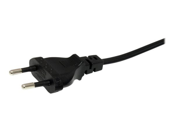 StarTech.com 1m (3ft) kannettavan tietokoneen virtajohto, EU-pistoke C7:ään, 2.5A 250V, 18AWG, kannettavan tietokoneen / kannettavan tietokoneen ko...