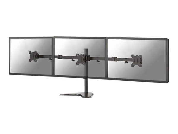 Neomounts by Newstar FPMA-D550DD3 - Jalusta - täysliike - 3 näytölle - musta - näytön koko: 13"-27" - pöytätietokoneet
