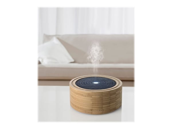 Medisana AD 625, Aromadiffusor i Bambus, 0,1 L, Strøm, 12 W, 100 - 240 V, 50 - 60 Hz