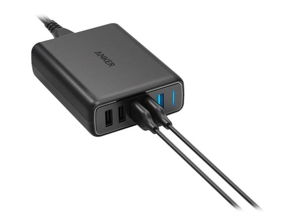 Anker PowerPort Speed 5, Sisätila, AC, Musta