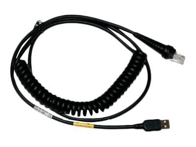Honeywell STK Cable - USB-kabel - USB (hann) - 3 m - rullet sammen - svart - for Honeywell MS1633 FocusBT; Hyperion 1300g; Voyager 1200g, 1452g