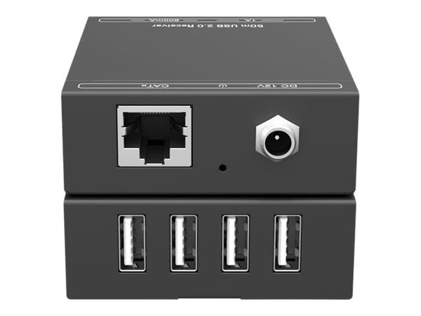 VivoLink - USB-utvider - USB 2.0 - over CAT 6a/7 - opp til 50 m