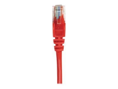 Intellinet Network Patch Cable, Cat5e, 1m, Red, CCA, U/UTP, PVC, RJ45, Gold Plated Contacts, Snagless, Booted, Lifetime Warranty, Polybag - Kobling...