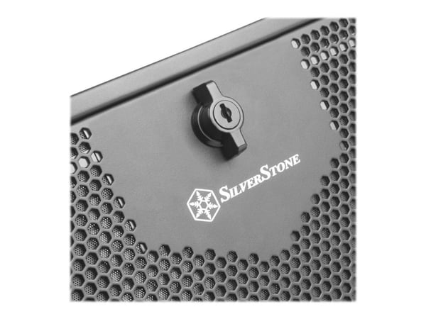 SilverStone RM42-502 4U rackmontert serverkabinett SSI EEB, uten PSU, svart