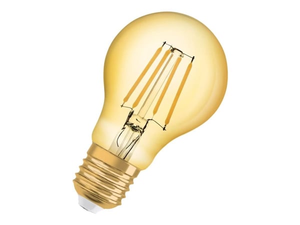 OSRAM Vintage 1906 - LED hehkulamppu - muoto: A60 - E27 - 6,5 W (vastaa 55 W) - luokka F - lämmin valkoinen valo - 2400 K