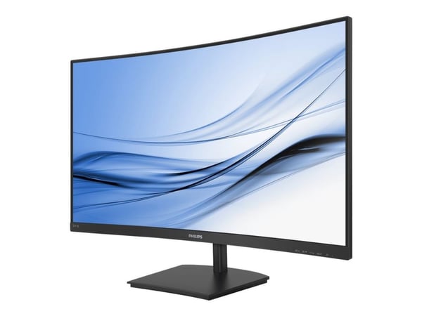 Philips E-line 241E1SCA - LED-skjerm - kurvet - 24" - 1920 x 1080 Full HD (1080p) @ 75 Hz - VA - 250 cd/m² - 3000:1 - 4 ms - HDMI, VGA - høyttalere...