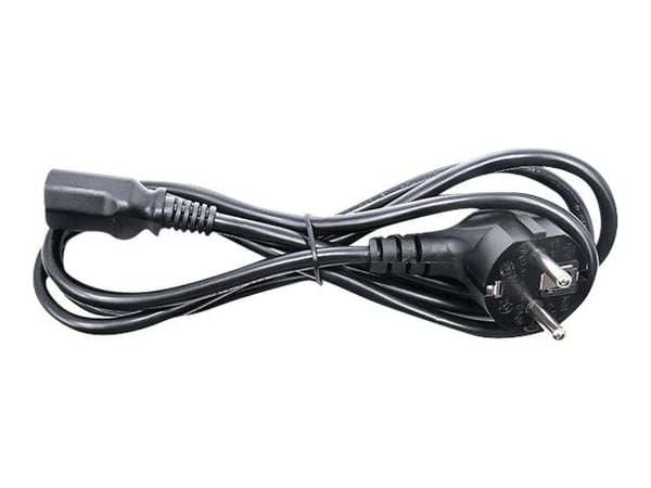 Qoltec - Sähköjohto - CEE 7/7 til IEC 60320 C13 - 250 V - 16 A - 1,5 m - 1,5 m