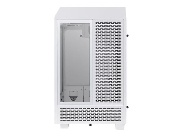 Thermaltake The Tower 100 Snow - Tower - mini-ITX - sidepanel med vindu (herdet glass) - ingen strømforsyning (PS/2) - USB/lyd