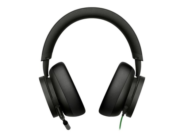 Microsoft Xbox Stereo Headset - Hodesett - full størrelse - kablet - 3,5 mm jakk - svart