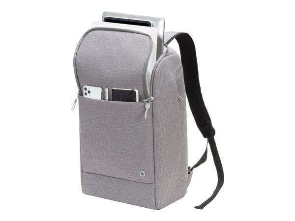 DICOTA Eco Motion - Notebookryggsekk - 13" - 15.6" - lysegrå