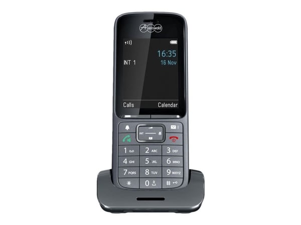Auerswald COMfortel M-720 - Trådløst ekstra håndsett - DECT\GAP - mørk titan