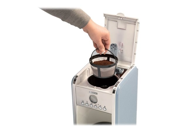 Ariete 1342 Vintage - Kaffemaskin - 12 kopper - lys blå