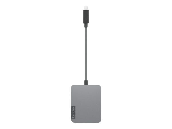 Lenovo Travel Hub Gen2 - Dockingstasjon - USB-C - VGA, HDMI - GigE - Sort