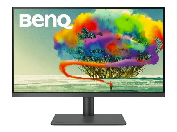BenQ DesignVue PD2705U - LED-skjerm - 27" - 3840 x 2160 4K UHD (2160p) @ 60 Hz - IPS - 350 cd/m² - 1200:1 - HDR10 - 5 ms - HDMI, DisplayPort, USB-C...