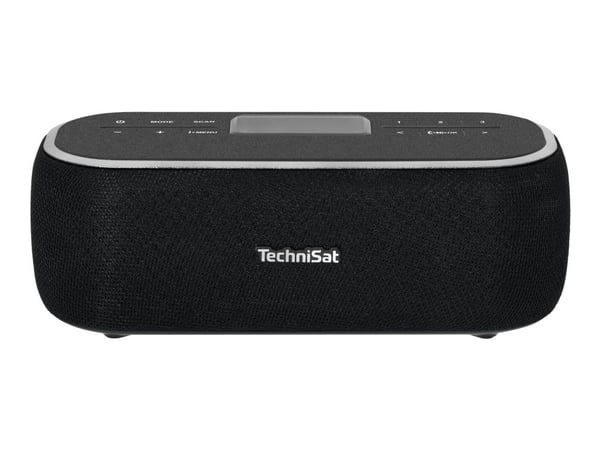 TechniSat DigitRadio BT1 - Bärbar DAB-radio - 6 Watt - svart