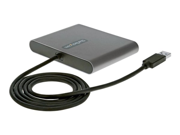 StarTech.com USB 3.0 - 4x HDMI-sovitin - Ulkoinen video- ja grafiikkakortti - USB Type-A - Quad HDMI Display Adapter Dongle - 1080p 60Hz - Moninäyt...