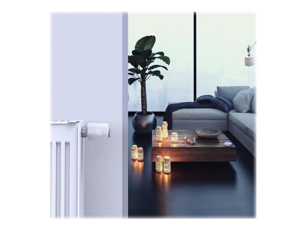 Hama Heating Control - Oppvarmingskontrollsystem - trådløs - ZigBee, Wi-Fi - hvit