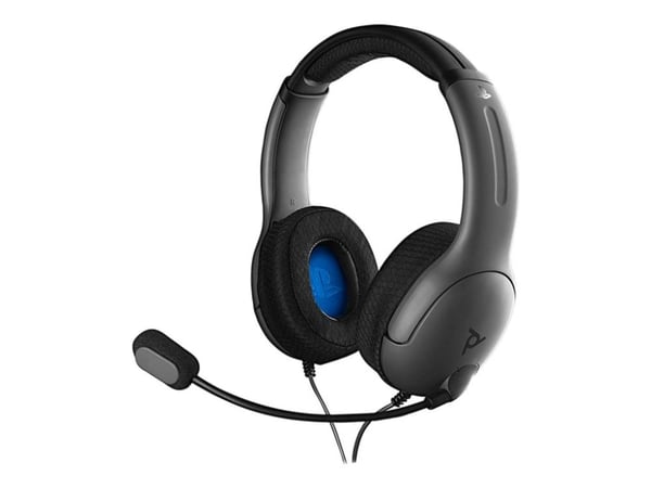 PDP Gaming LVL40 - For Nintendo Switch - headset - fullstorlek - kabelansluten - 3,5 mm kontakt - svart - för Sony PlayStation 4, Sony PlayStation ... PDP Gaming LVL40 - For Nintendo Switch - headset - fullstorlek - kabelansluten - 3,5 mm kontakt - svart - för Sony PlayStation 4, Sony PlayStation ...