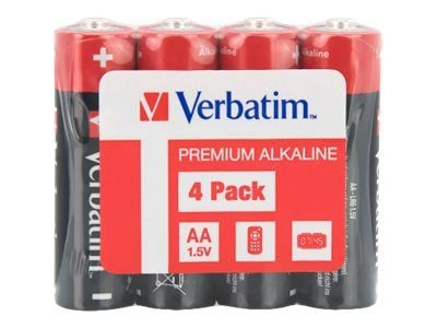 Verbatim - Batteri 4 x AA / LR6 - Alkalisk