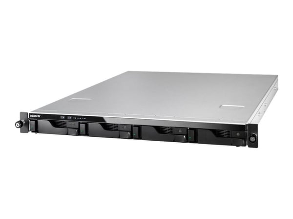 ASUSTOR Lockerstor 4RD AS6504RD - NAS-server - 4 fack - kan monteras i rack - SATA 6Gb/s - RAID RAID 0, 1, 5, 6, 10, JBOD - RAM 8 GB - Gigabit Ethe...