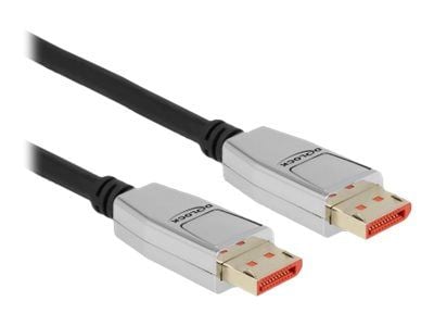 Delock - DisplayPort-kabel - DisplayPort (M) til DisplayPort (M) - DisplayPort 1.4 - 2.0m - støtter 8K UHD (7680 x 4320) - svart (87041)
