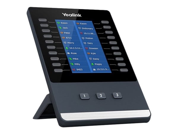 Yealink EXP43 - Tastutvidelsesmodul for VoIP-telefon - for Yealink SIP-T43U, SIP-T46U, SIP-T48U