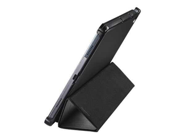 Hama "Fold" - Flipomslag til nettbrett - polyuretan - sort - 11" - for Lenovo Tab P11 ZA7R, ZA7S, ZA7X, ZA7Y, ZA82, ZA83; P11 Plus ZA94