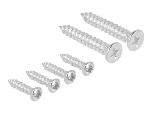 Delock - Easy 45 - flatemontert boks - 4 modules - hvit, RAL 9003