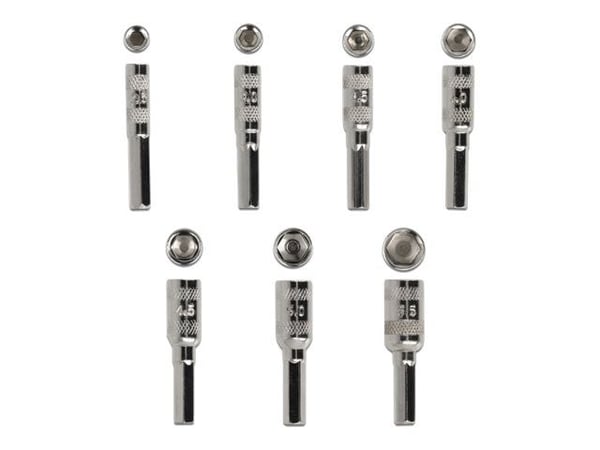 Delock - Screwdriver handle with socket set - 8 delar