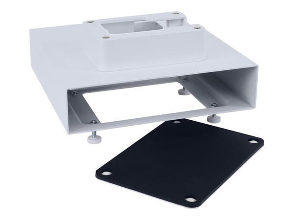 Ergotron Slim 2.0 - Monteringskomponent (CPU-holder) - medisinsk - hvit - vognmonterbar - for CareFit Slim 2.0