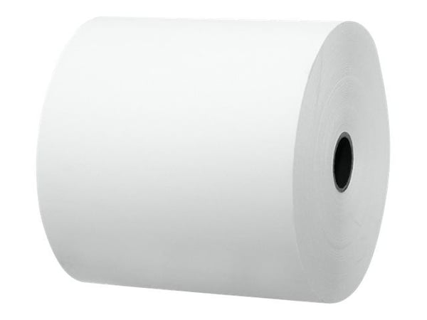 Qoltec - Papir - hvit - Rull (8 cm x 70 m) 10 rull(er) termomottakspapir
