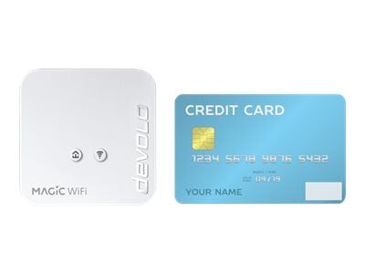 devolo Magic 1 WiFi mini - Starter Kit - silta - HomeGrid - 802.11b/g/n - 2,4 GHz - seinäasennettava