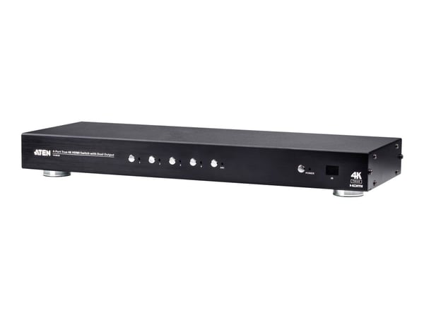 ATEN VS482B - Video/audio switch - 4 x HDMI - stasjonær, rackmonterbar