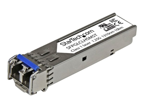 Startech Cisco GLC-LH-SM Compatible SFP Module, 1000BASE-LX/LH, 1GbE SMF Optic Transceiver, LC Connector, 10km, 1310nm Cisco Firepower, ASR920, IE2...