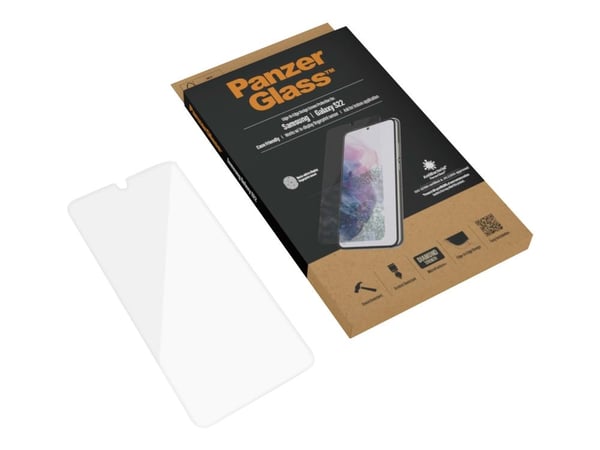 PanzerGlass™ | Skjermbeskytter - Ultra-Wide Fit |Samsung® Galaxy S22