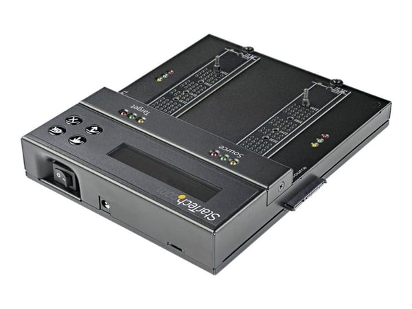 StarTech.com Fristående M.2 SATA och M.2 NVMe duplicerings- och raderingsenhet - HDD/SSD klonings-/rensningsenhet för M.2 PCIe AHCI/NVMe, M.2 SATA,...