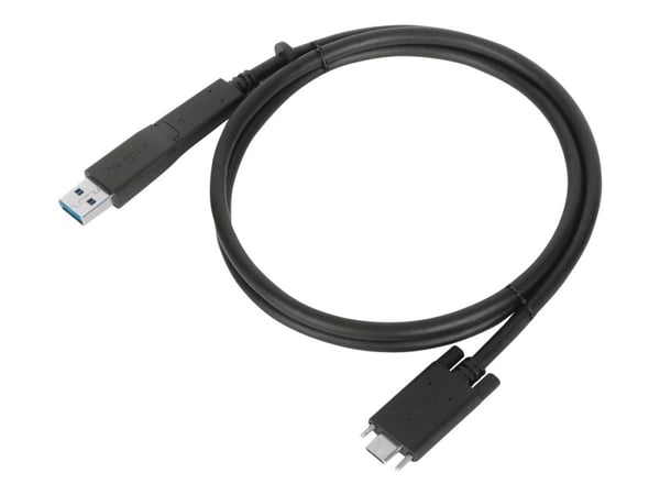 Targus - USB-kabelsett - tommelskruer - svart - for Targus Universal, Universal DV4K, USB-C Universal QUAD 4K, USB-C Universal QUAD HD