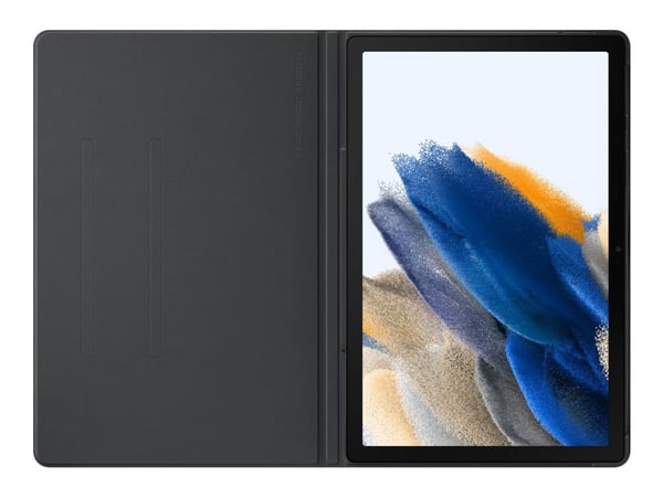 Samsung EF-BX200 - Flipomslag til tablet - mørkegrå - for Galaxy Tab A8