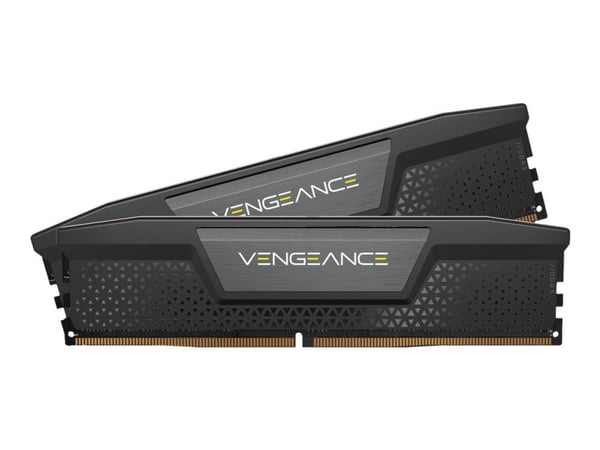 CORSAIR Vengeance - DDR5 - sett - 32 GB: 2 x 16 GB - DIMM 288-pin - 4800 MT/s / PC5-38400 - CL40 - 1.1 V - ikke-bufret - ikke-ECC - svart
