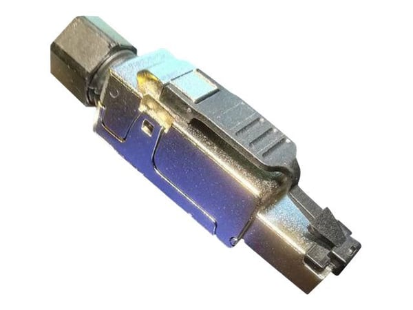 Lanview LVN125417, RJ45, Sinkki, Uros, Suora, Cat6a, F/UTP (FTP)
