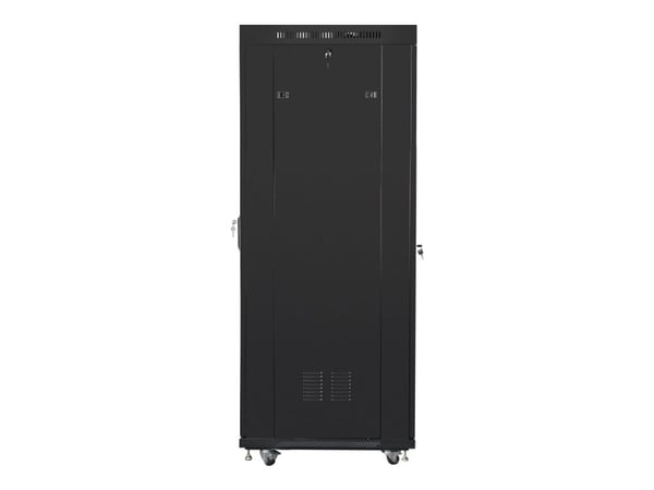 Lanberg - Rack skap - med display, 4 kjølevifter - svart, RAL 9004 - 37U - 19"