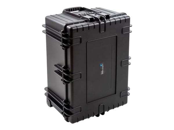 B&amp;W outdoor.case Tyyppi 7800 - Kova kotelo - polypropeeni - musta