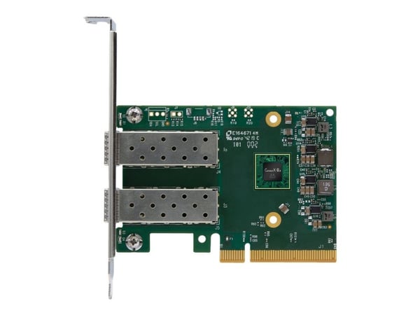 Lenovo ThinkSystem Mellanox ConnectX-6 Lx - Nettverksadapter - PCIe 4.0 x8 lav profil - 10/25 Gigabit SFP28 x 2 - for ThinkAgile MX3330-F Appliance...