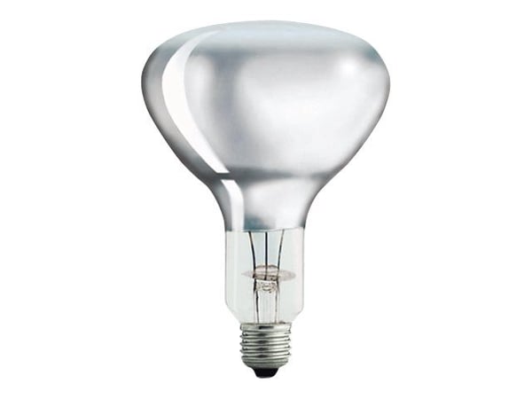 Philips InfraRed Industrial Heat - Infrarød glødelampe - form: R125 - klar finish - E27 - 375 W