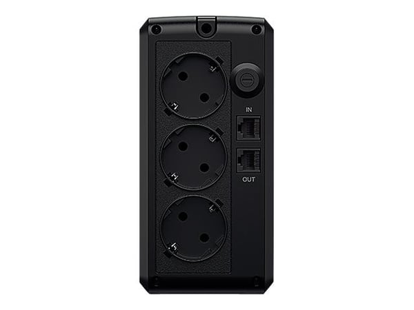 CyberPower UT Series UT650EG - UPS - AC 230 V - 360 watt - 650 VA - utgangskontakter: 3 - svart