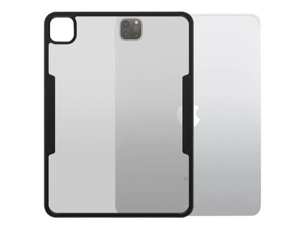 PanzerGlass ClearCase - Black Edition - Beskyttende deksel for nettbrett - plastikk, herdet glass - for Apple 11-inch iPad Pro (1. generasjon, 2. g...