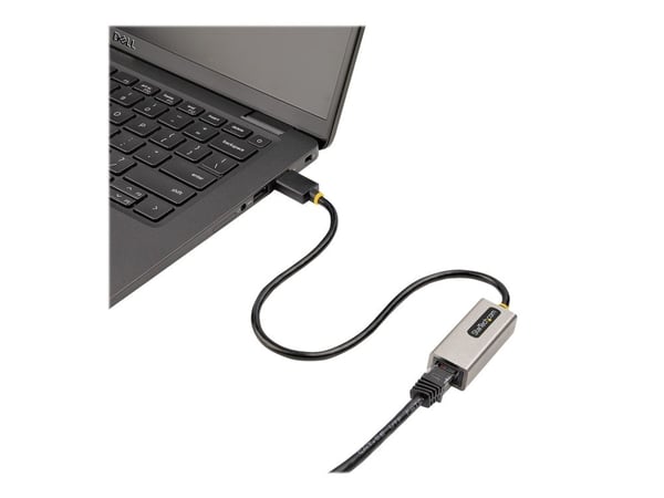 Startech USB to Ethernet Adapter, USB 3.0 to 10/100/1000 Gigabit Ethernet LAN Converter for Laptops, 1ft (30cm) Attached Cable, USB to RJ45 Adapter...